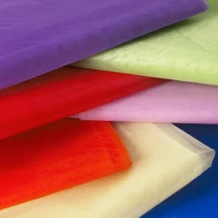 Telas de organza de colores 1 x 1,5 metros (7) - TickiT