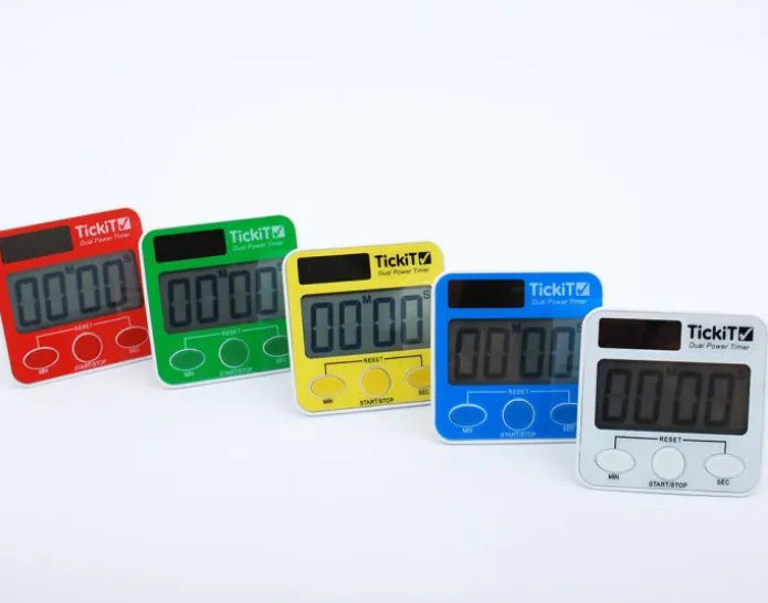 Temporizador dual: solar y batería - TickiT