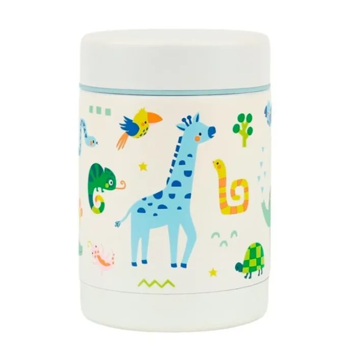Termo isotérmico de acero inoxidable Jungla 300 ml - A Little Lovely Company