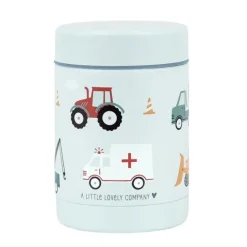 Termo isotérmico de acero inoxidable Vehículos 300 ml - A Little Lovely Company