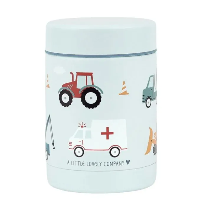 Termo isotérmico de acero inoxidable Vehículos 300 ml - A Little Lovely Company