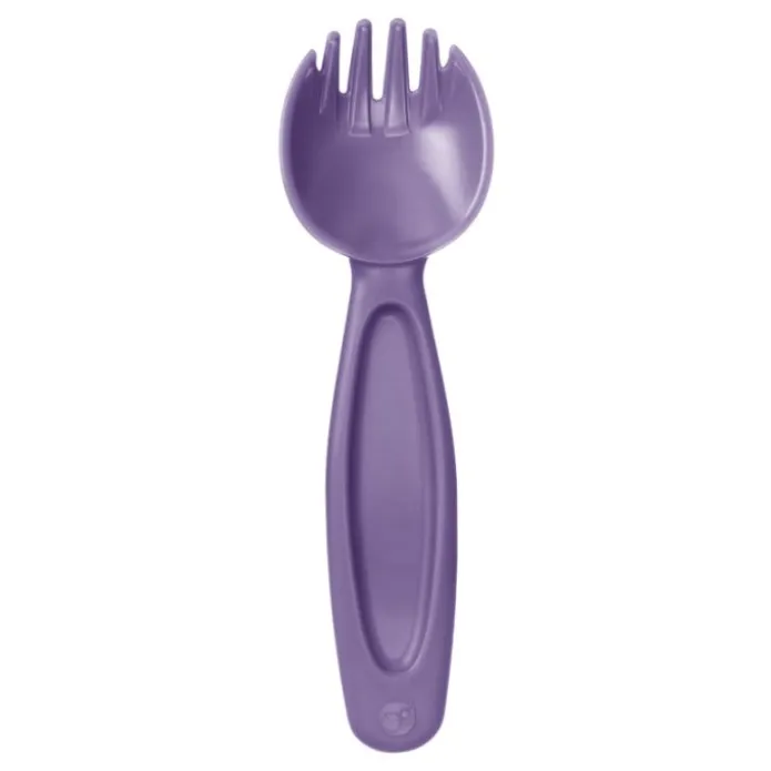 Termo verde y morado con cuchara/tenedor 335 ml - B.Box