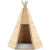 Tienda Tipi de madera para exterior Indio Tipi Hideaway - Plum