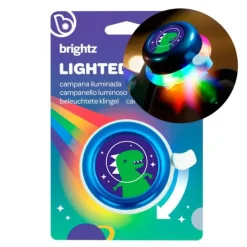 Timbre con luz para bicicletas Dinosaurio - Brightz