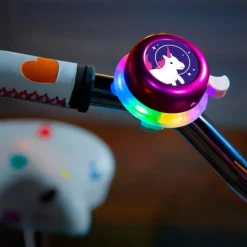 Timbre con luz para bicicletas Unicornio - Brightz