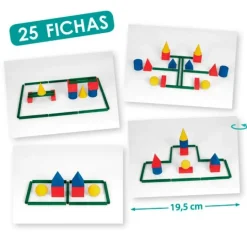 Topología: juego de habilidad con formas geométricas - Akros