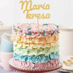 Topper Nombre o Texto Personalizado - 2 líneas