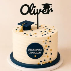 Topper Personalizado Graduación Nombre