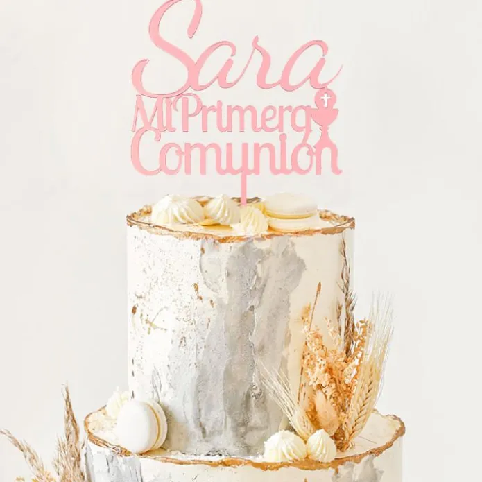 Topper personalizado Mi Primera Comunión - Nombre