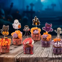 Toppers para cupcakes y fiambreras Halloween (16) - Dekora