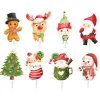 Toppers para cupcakes y fiambreras Navidad (16) - Dekora