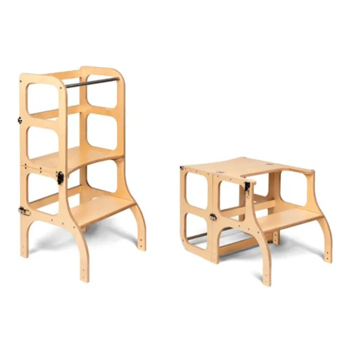 Torre de aprendizaje convertible en mesa 2 en 1 STEP'n'SIT - Ette Tete
