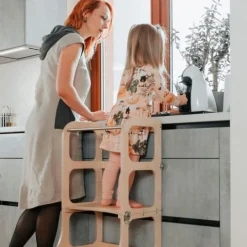 Torre de aprendizaje convertible en mesa 2 en 1 STEP'n'SIT - Ette Tete
