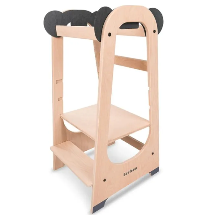 Torre de aprendizaje de madera Panda Tower - Beeloom + REGALO cuchillo