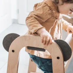 Torre de aprendizaje de madera Panda Tower - Beeloom + REGALO cuchillo