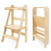 Torre de aprendizaje de madera plegable Cofty - 509Crew