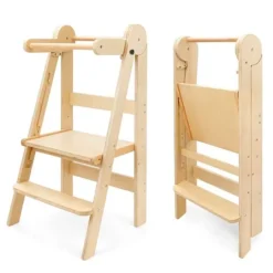 Torre de aprendizaje de madera plegable Cofty - 509Crew