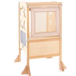Torre de aprendizaje Kitchen Helper con malla protectora - Guidecraft