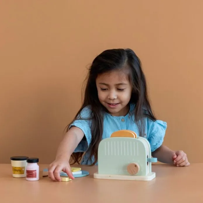 Tostadora con accesorios de madera - Little Dutch