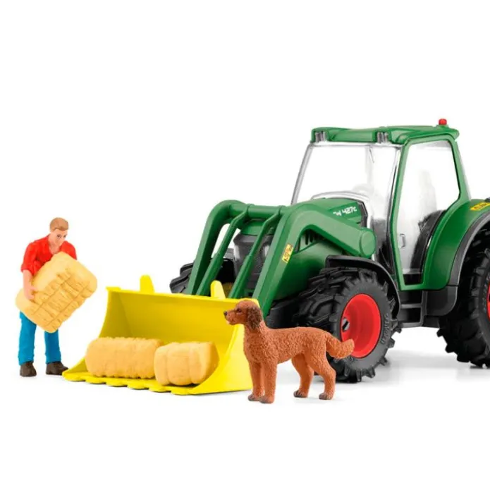 Tractor con remolque Farm World - Schleich