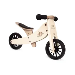 Triciclo convertible en bicicleta de equilibrio sin pedales Tiny Tot crema - Kinderfeets