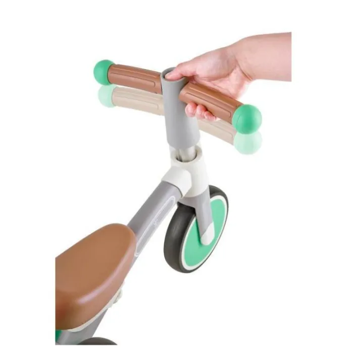 Triciclo correpasillos verde menta - Hape