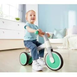 Triciclo correpasillos verde menta - Hape