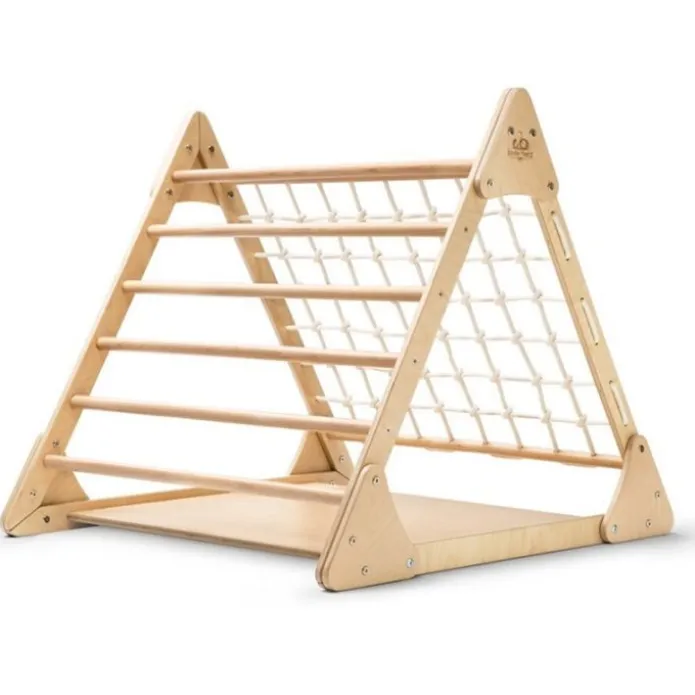 Triángulo de escalada de madera 3 actividades Pikler - Kinderfeets
