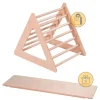 Triángulo de madera con barrotes para escalar grande Pikler - Dusyma + REGALO tabla