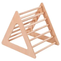 Triángulo de madera con barrotes para escalar grande Pikler - Dusyma + REGALO tabla