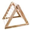Triángulo de madera plegable para escalada - Pikler
