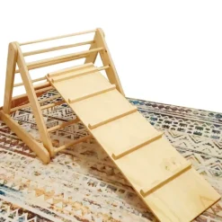 Triángulo de madera plegable para escalada - Pikler