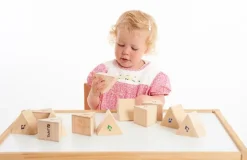 Triángulos de madera con sonido (12) - TickiT