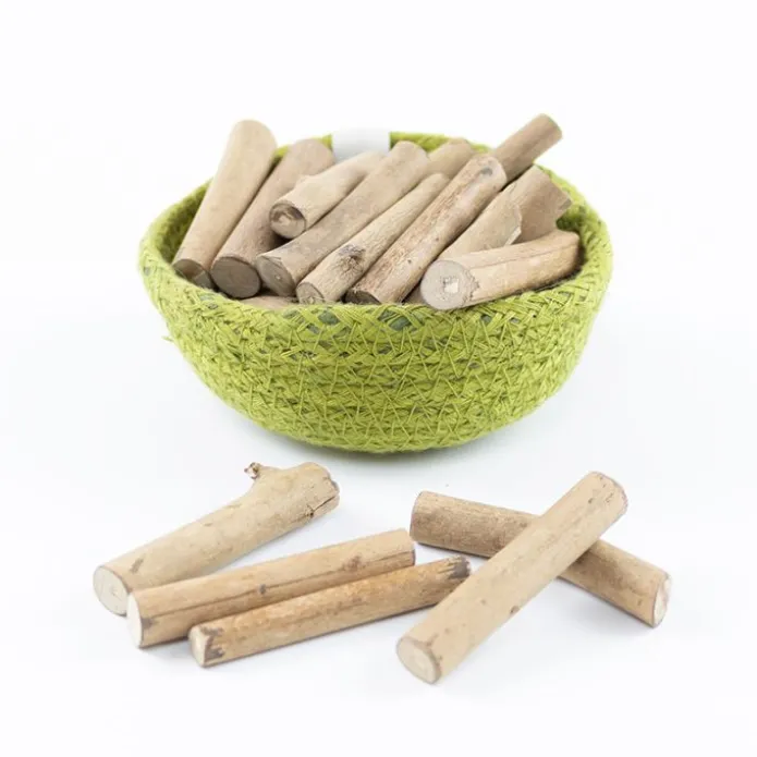 Troncos pequeños de madera 6 cm 100 g - Deukaliptus