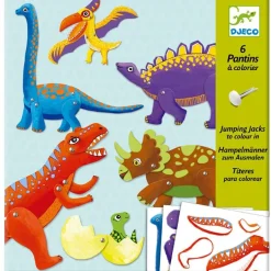 Títeres de papel Dino - Djeco