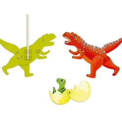 Títeres de papel Dino - Djeco