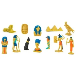 Tubo 12 piezas antiguo Egipto - Safari