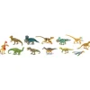 Tubo 12 piezas dinosaurios I - Safari