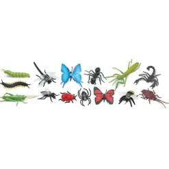 Tubo 14 piezas insectos - Safari