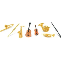 Tubo 8 piezas instrumentos musicales - Safari