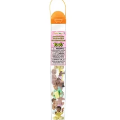 Tubo 9 piezas niños bebés - Safari