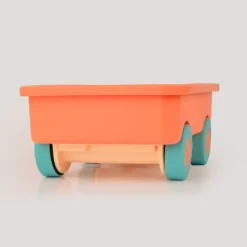 Vagón naranja con cuerda para transportar - LC
