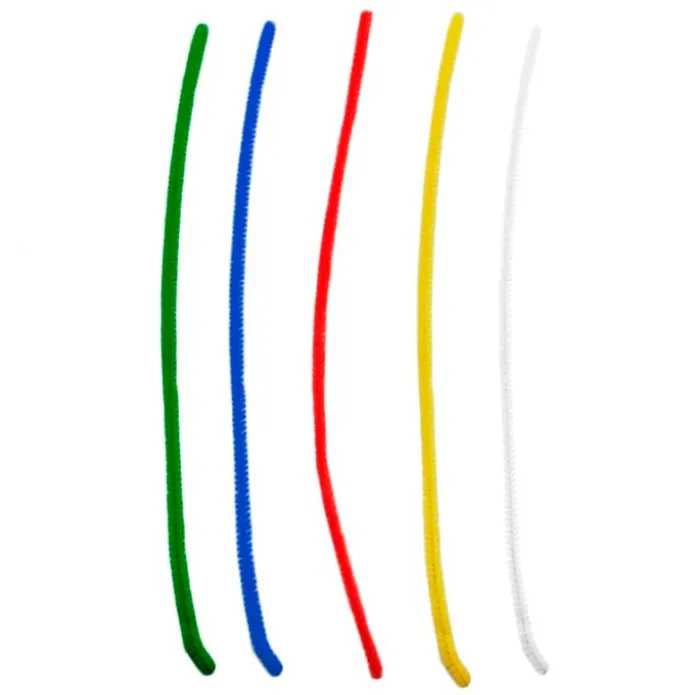 Varillas de chenille o limpiapipas de colores (50)