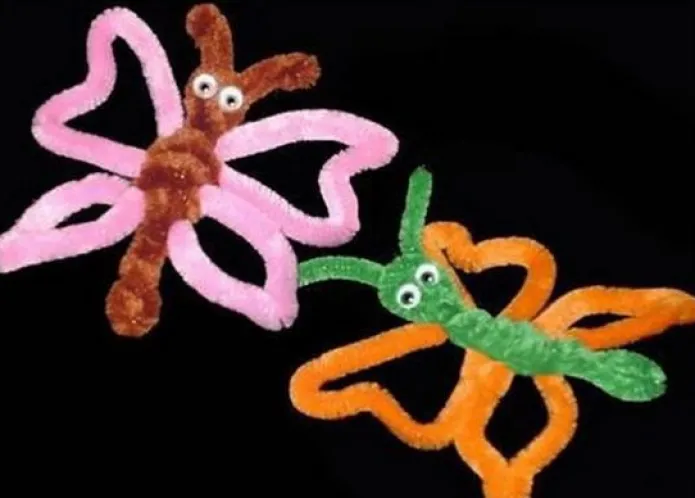 Varillas de chenille o limpiapipas de colores (50)