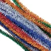 Varillas de chenille o limpiapipas de colores metalizados (50)