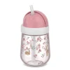 Vaso de aprendizaje con pajita rosa Jardín de Hadas Mepal - Little Dutch