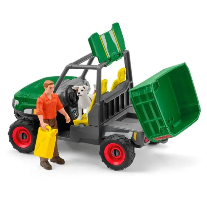 Vehículo con granjero y accesorios Farm World - Schleich