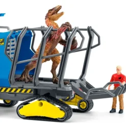 Vehículo oruga con conductor y dinosaurio Dinosaurs - Schleich
