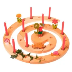 Velas rosas para calendario anual y anilla de celebración (12) - Grimm's