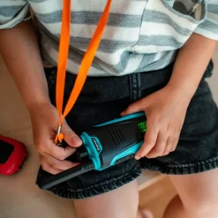 Walkie Talkies recargables Kidytalk verde y naranja - Kidywolf